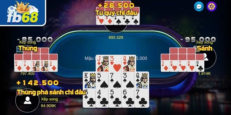 Nhớ thứ tự mạnh yếu là điều không thể bỏ qua trong cách chơi mậu binh 